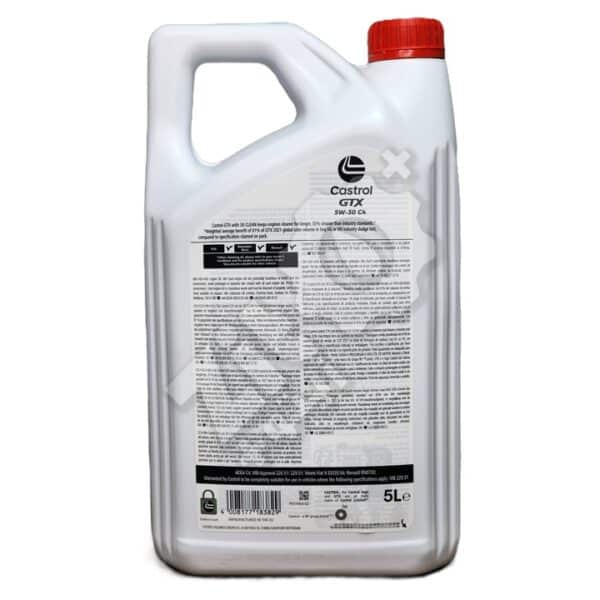 CASTROL GTX 5W-30 C4 5L