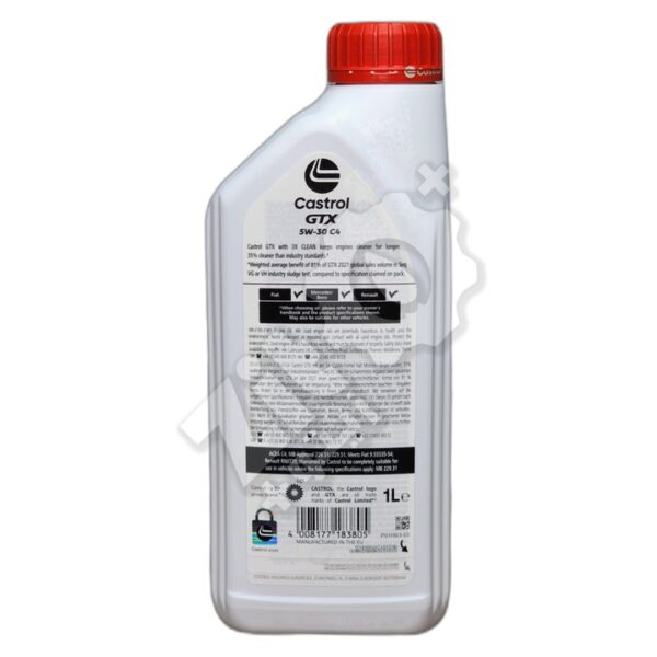CASTROL GTX 5W-30 C4 1L